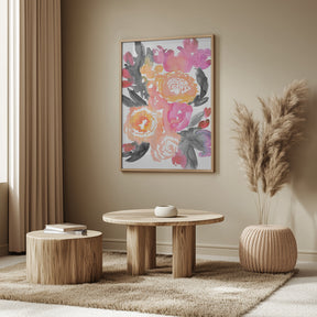 Olympe florals II Poster