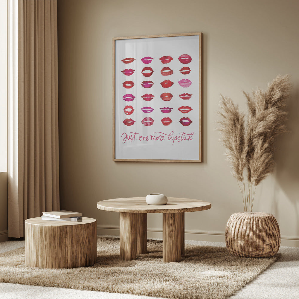 Just one more lipstick Poster