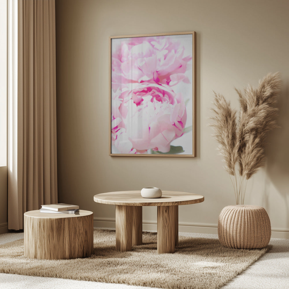 Pink peony X Poster