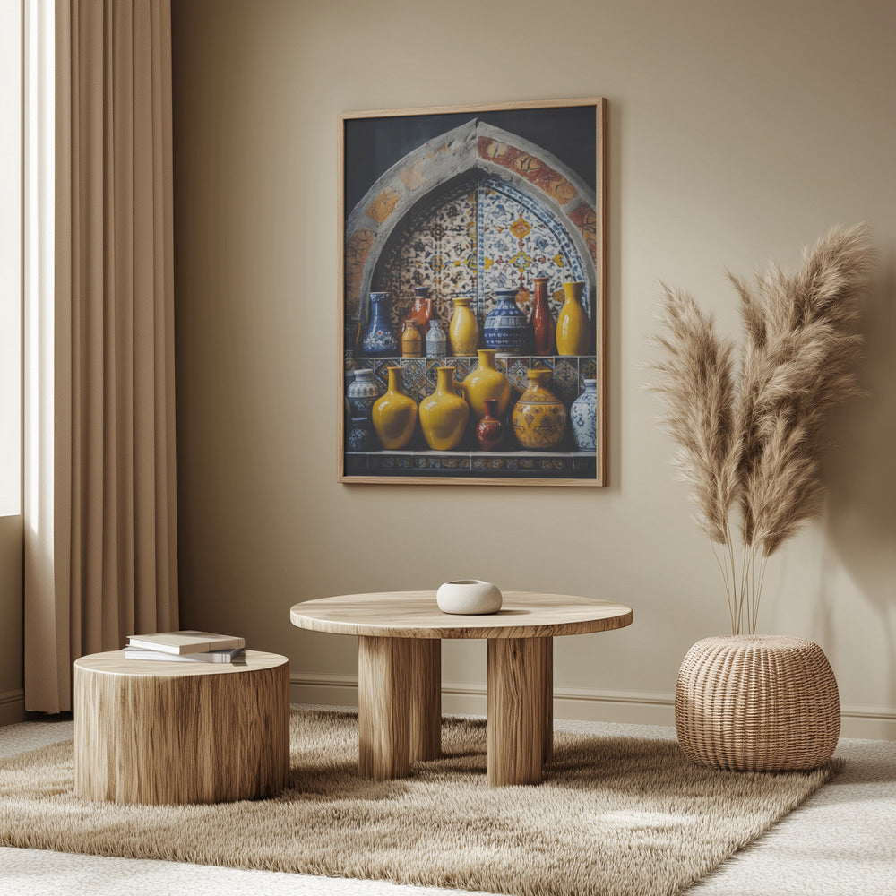 Moroccan Still Life No 6 Poster