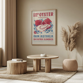 Oyster kitchen decor Poster