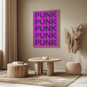 Pink Punk Poster