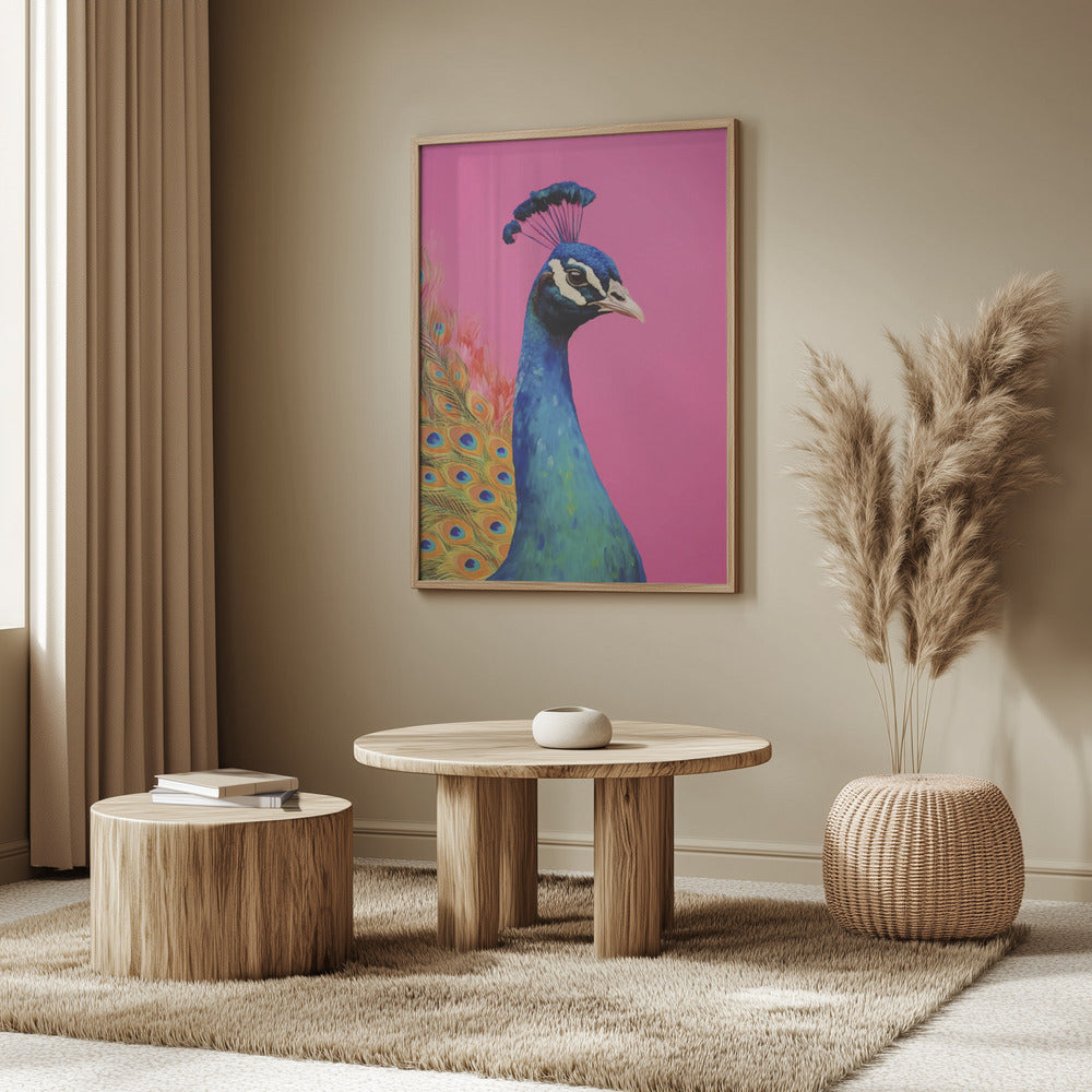 Beautiful Peacock Poster