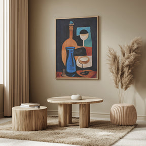 Still Life With Wine Poster