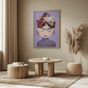 Frida (Purple) Poster