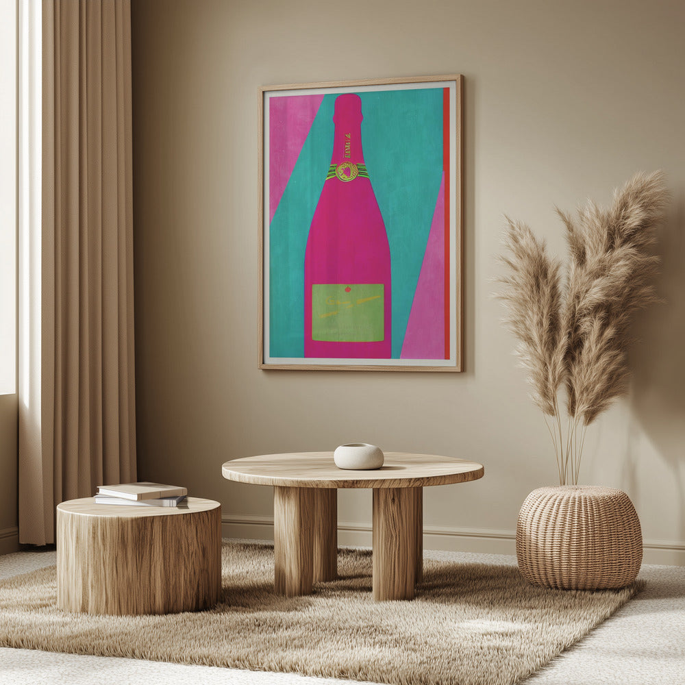 Pink Champagne Poster