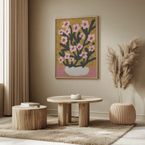 Pastel Flower Impression No 2 Poster