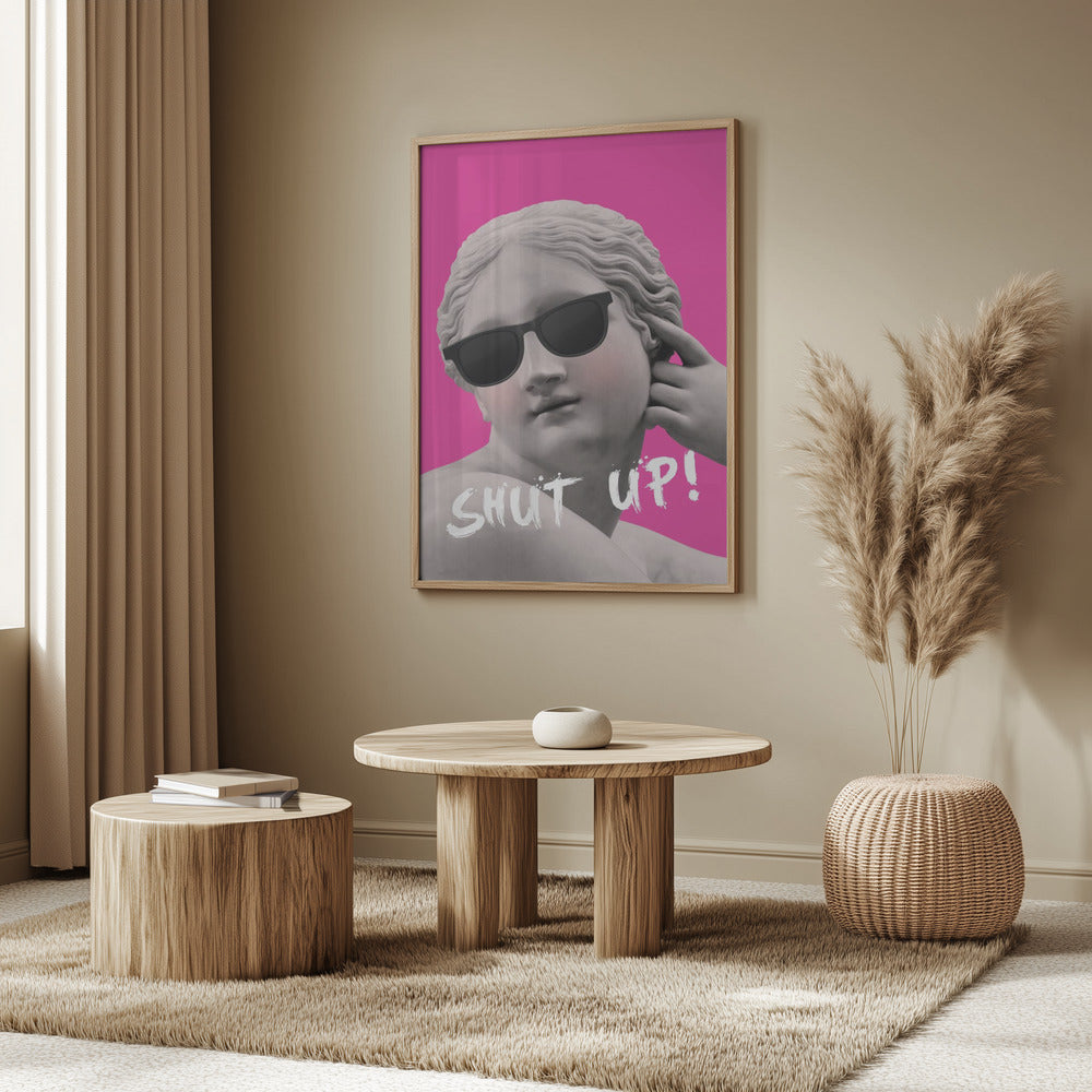 Hot Pink Venus Poster