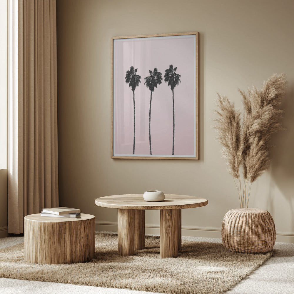 Pinky Palms Poster