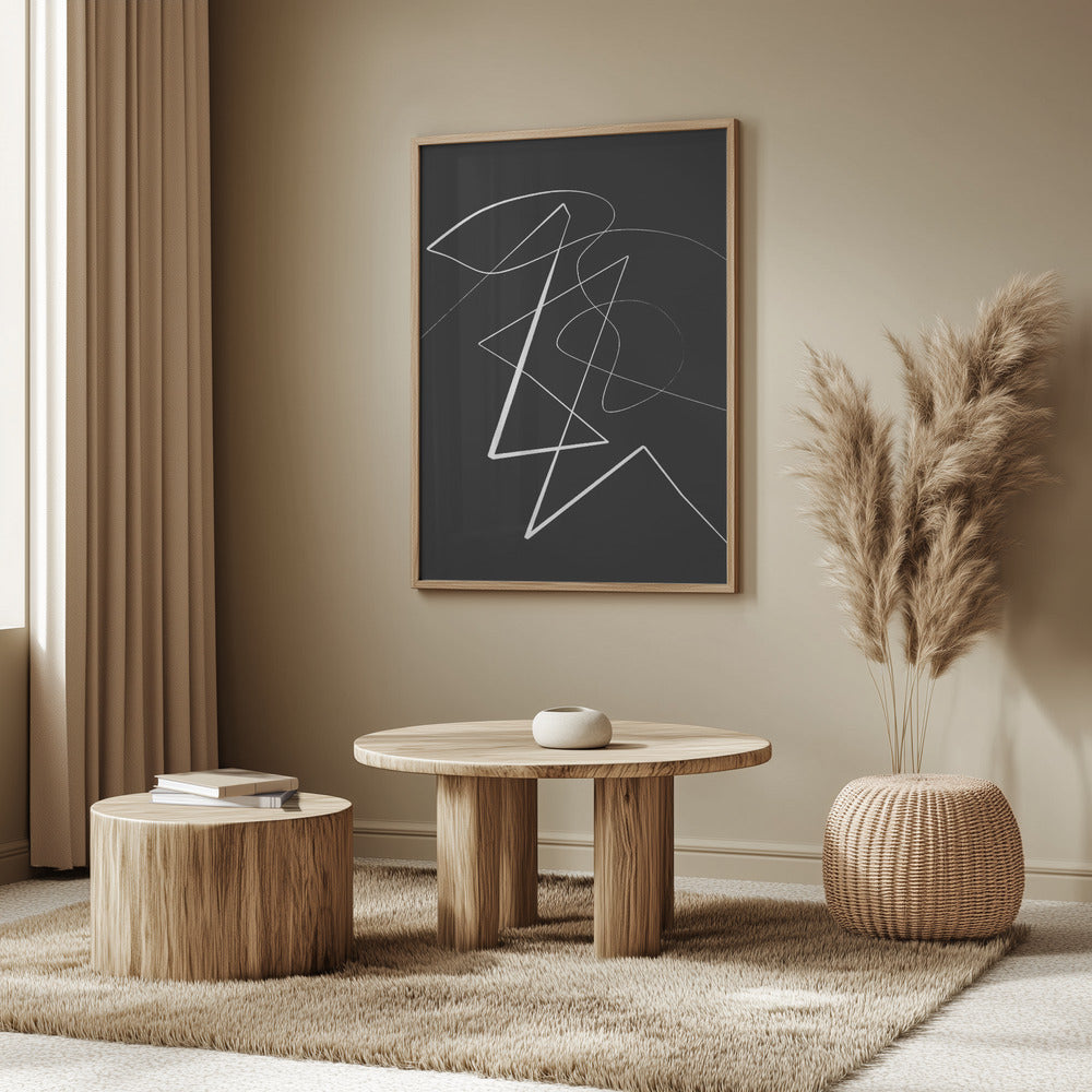 Angular Lines No7 Poster