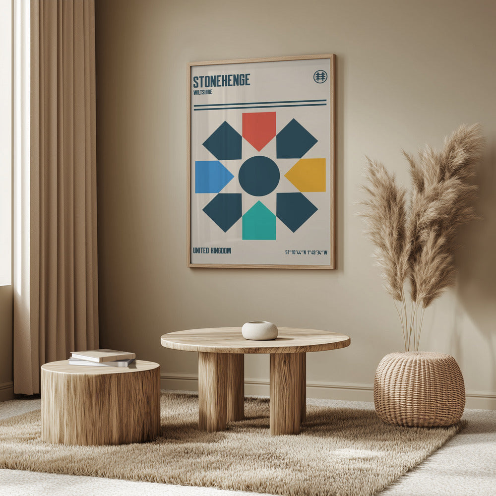 Stonehenge Travel Poster Poster