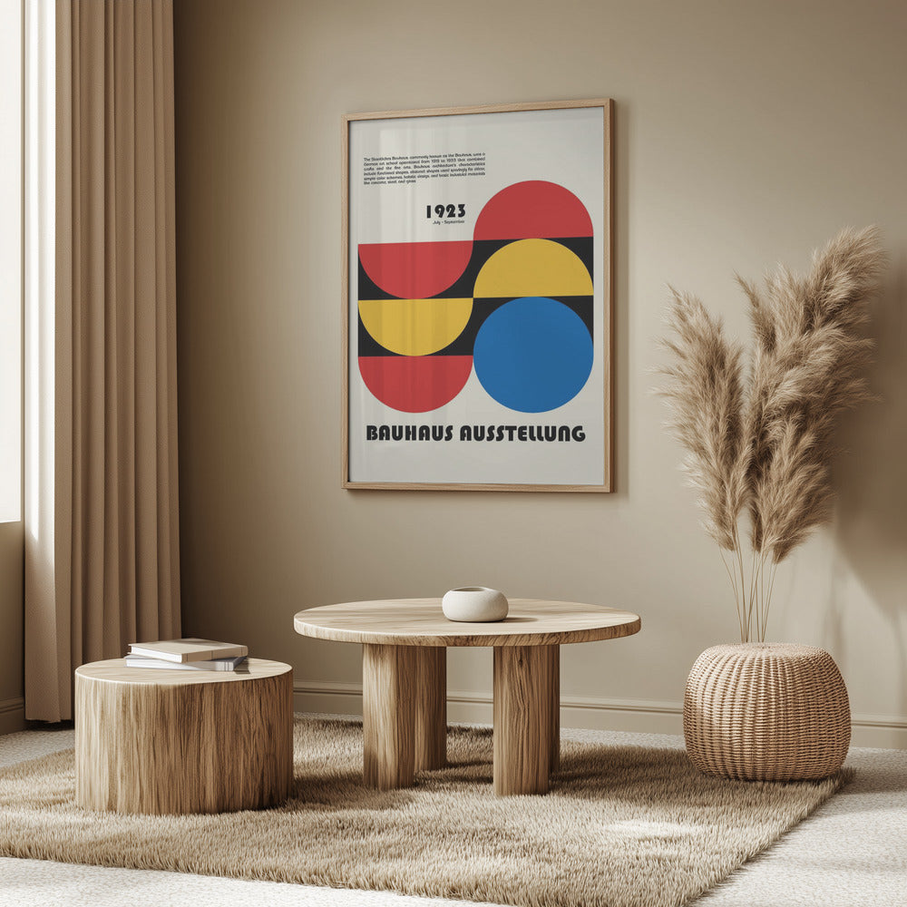 Bauhaus Ausstellung Poster