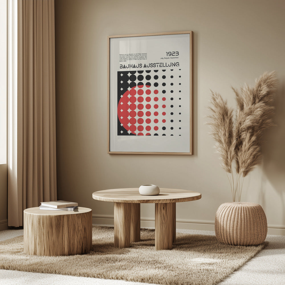 Bauhaus Ausstellung Poster