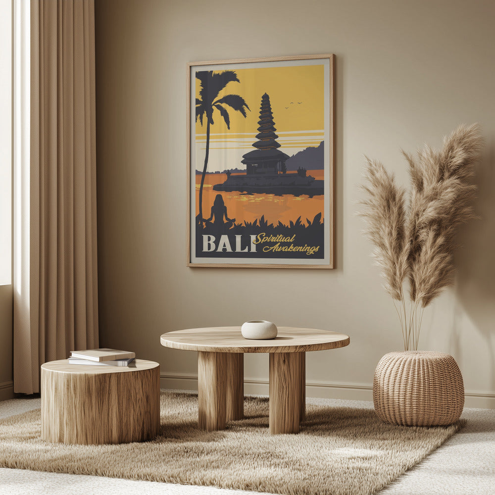 Bali Travel Print Poster