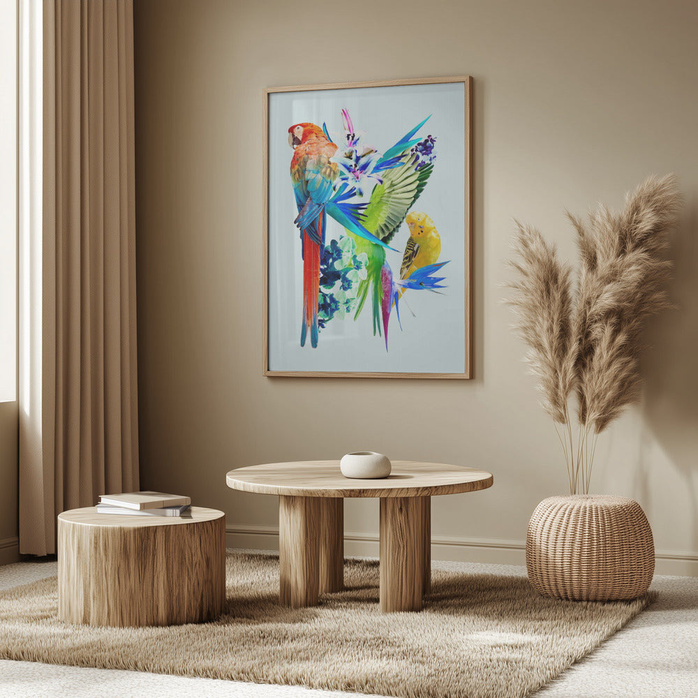 Birds of Paradise I Poster