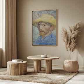 Vincent Van Gogh's Self Portrait (1887) Poster