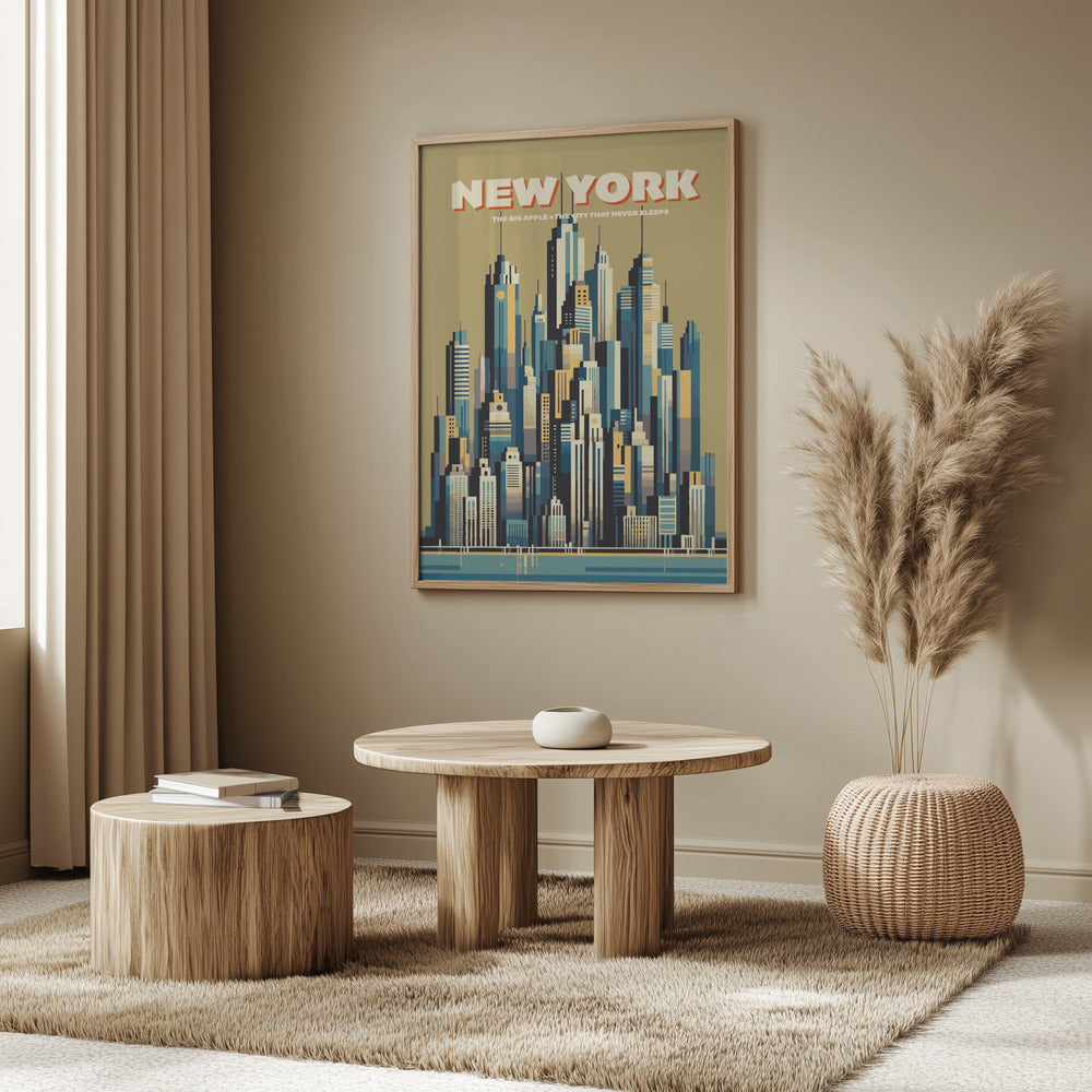 New York Skyline Poster