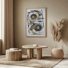 ABSTRACT ART Hypnotizing Poster