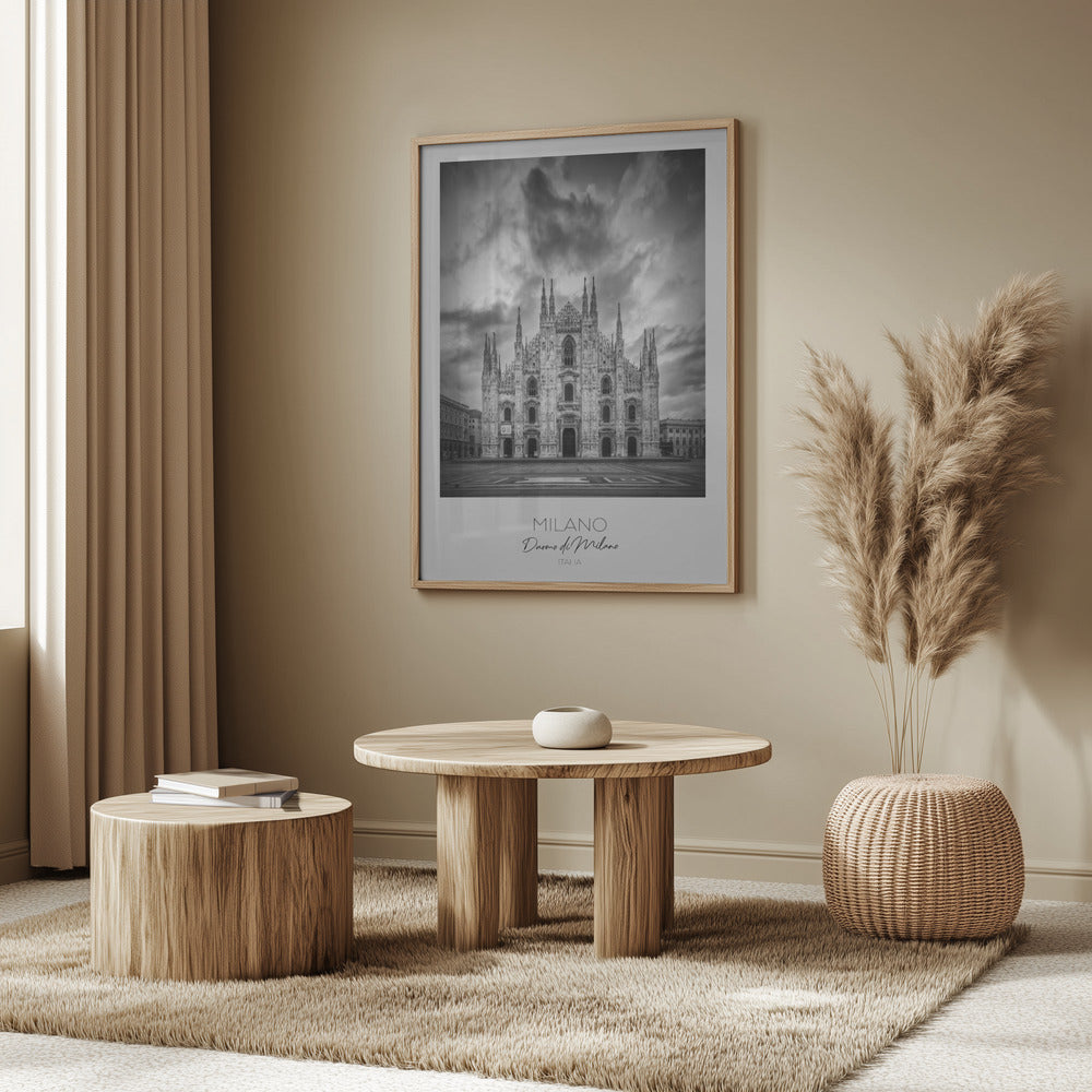 In focus: MILAN Cathedral Santa Maria Nascente Poster