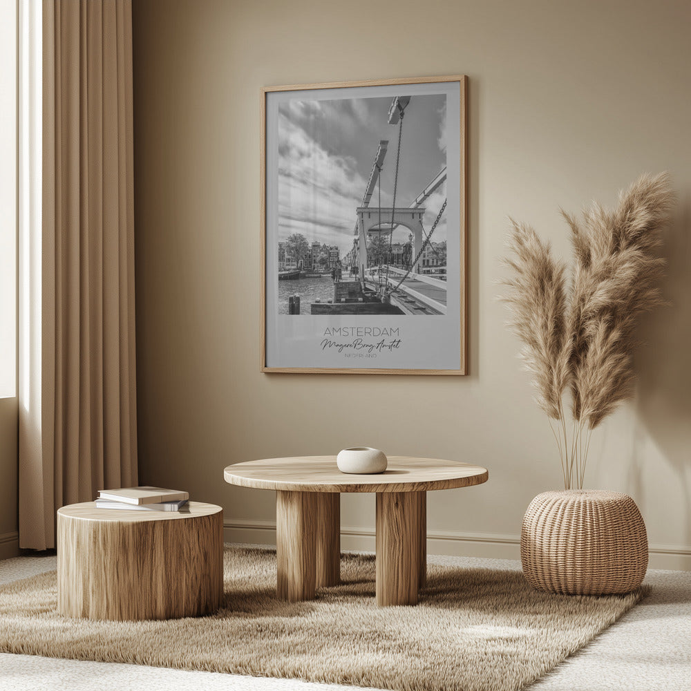 In focus: AMSTERDAM Magere Brug Poster