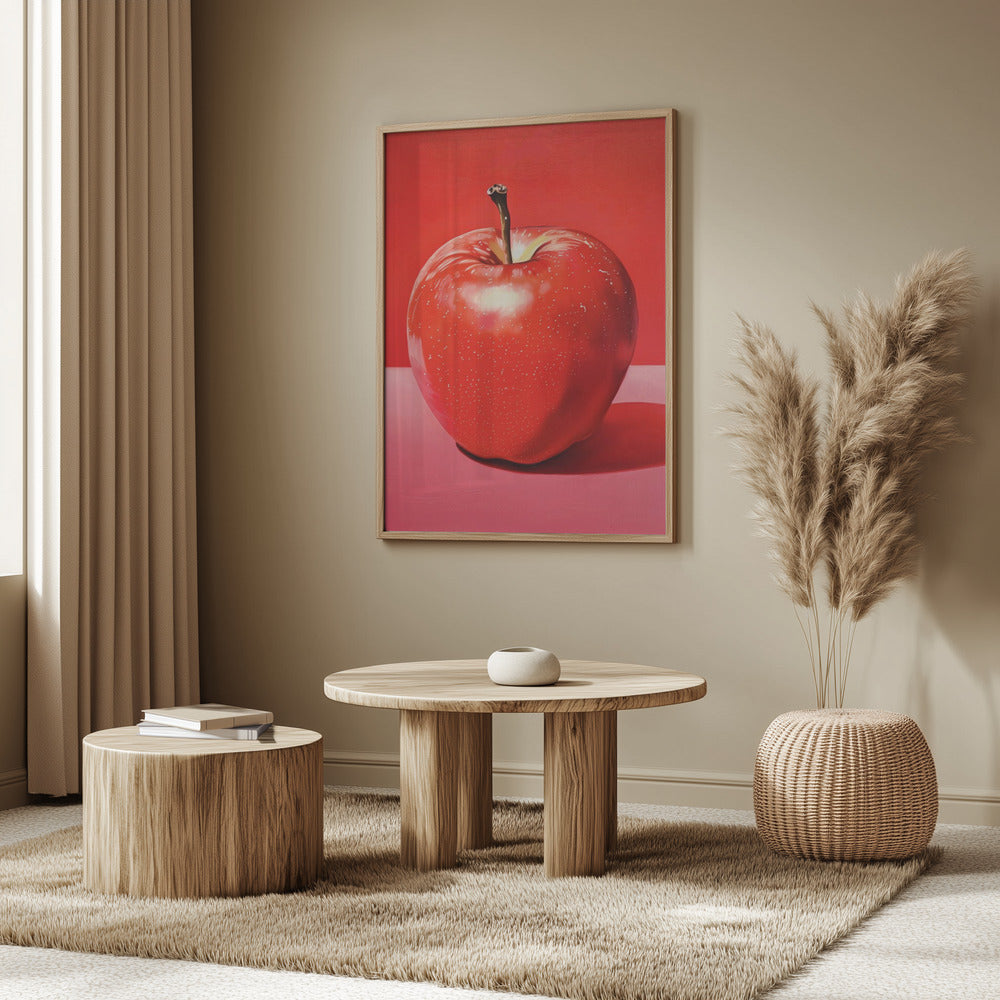 Red Apple Poster