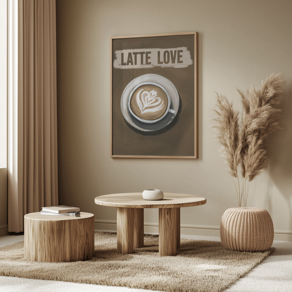 Latte Love Poster