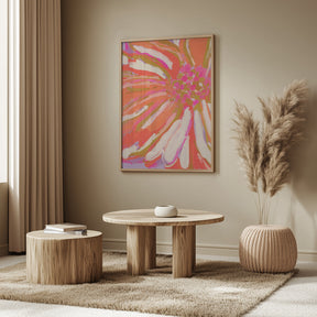 Abstract flower detail Poster