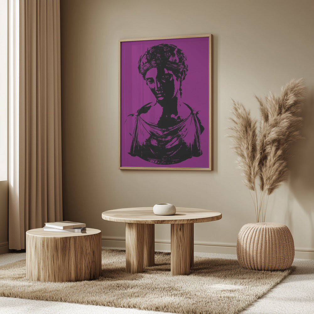 Bust of Ariadne Poster