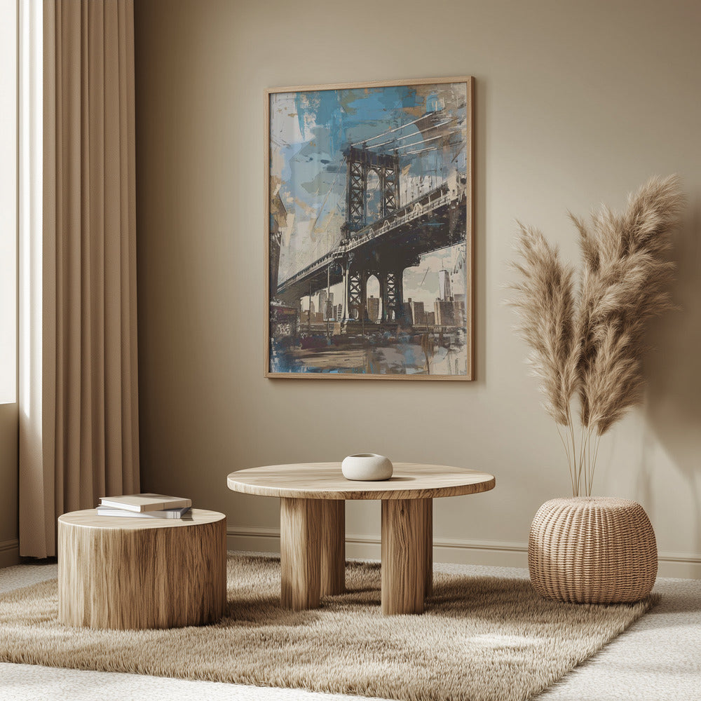 Manhattan Bridge - New York Poster