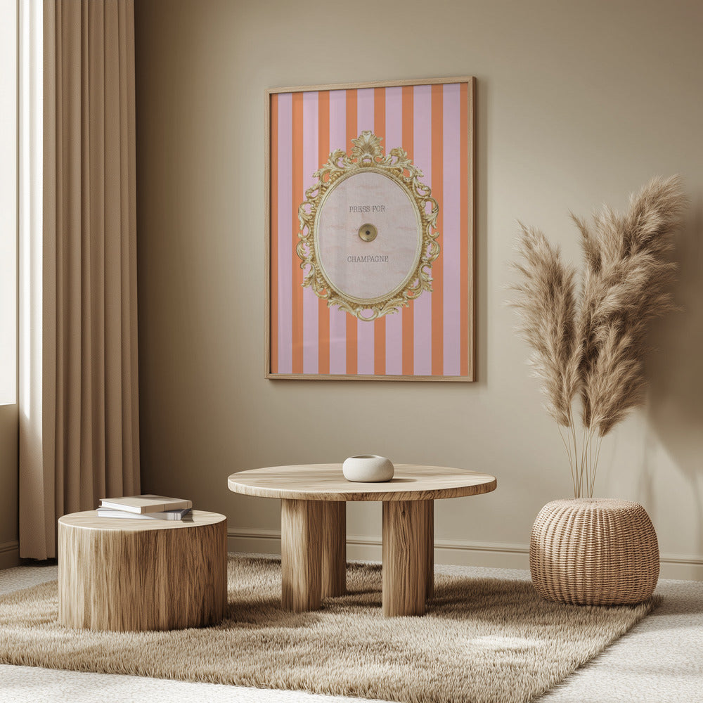 Champagnepinkorange Ratio2x3 Poster