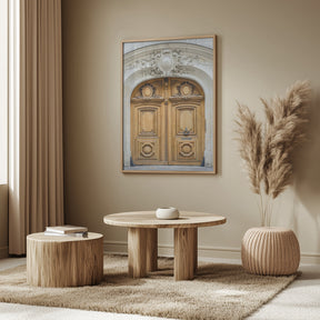 Parisbrowndoor Ratio2x3 Poster