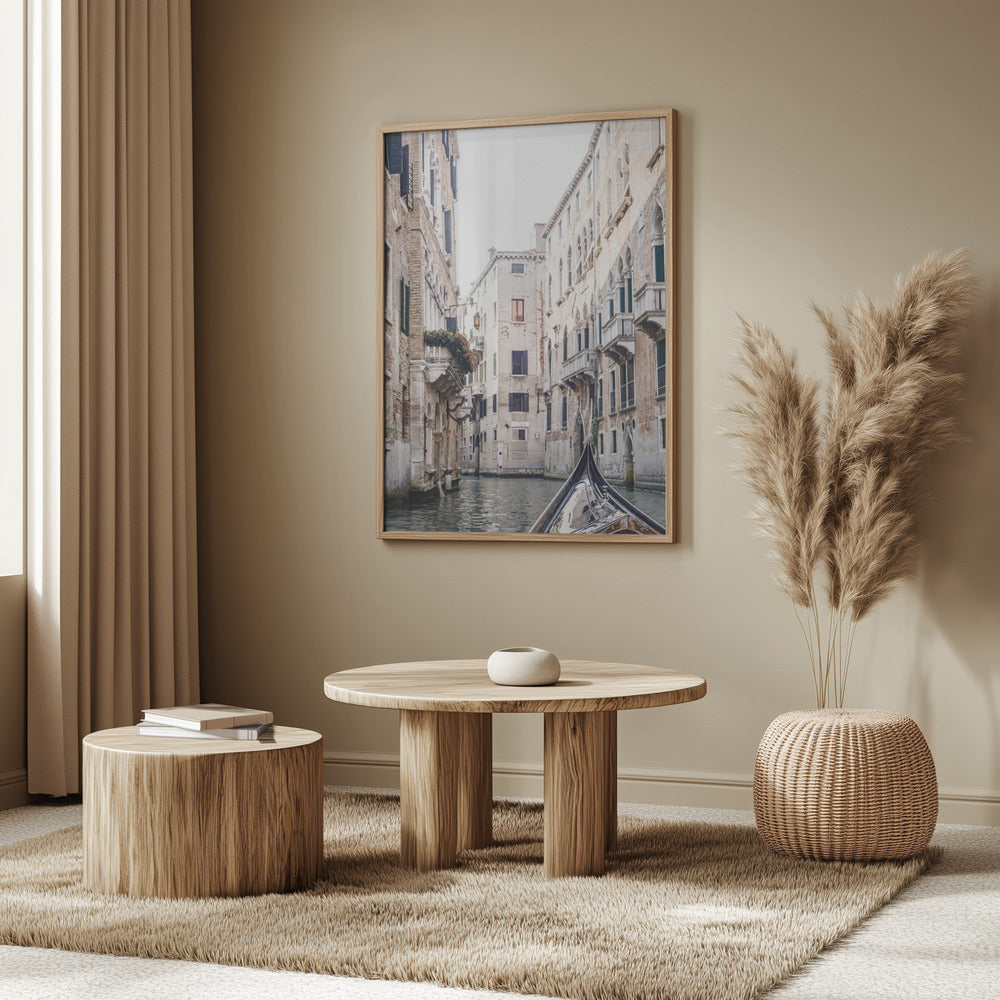 Venice Gondols and Houses