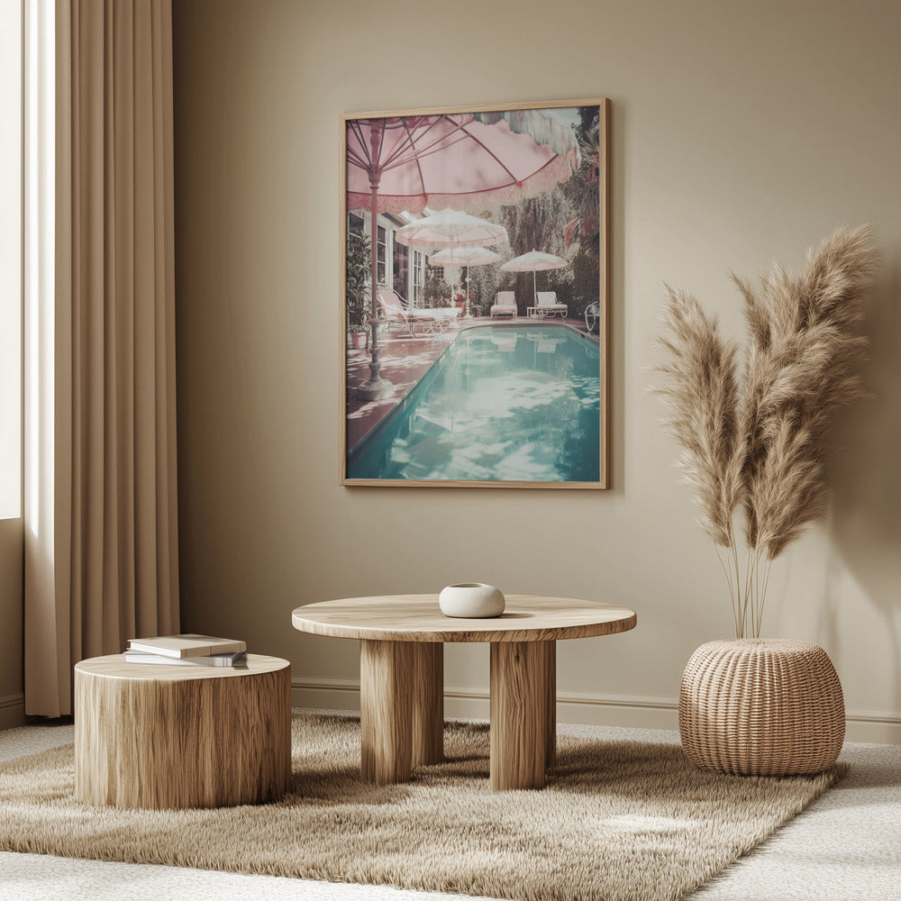 Glam Pool Life Poster