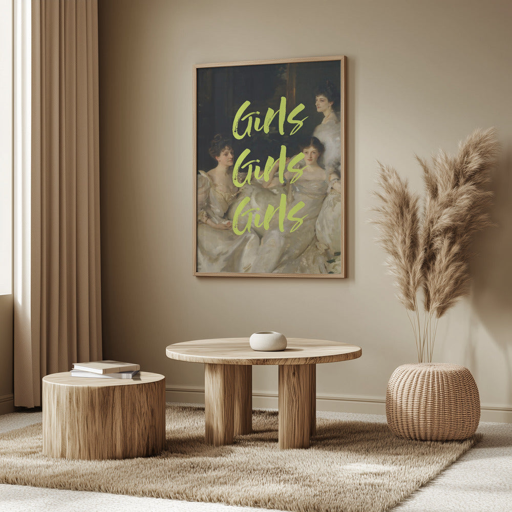 Girlsgirlsgirlsyellow Ratioiso Poster