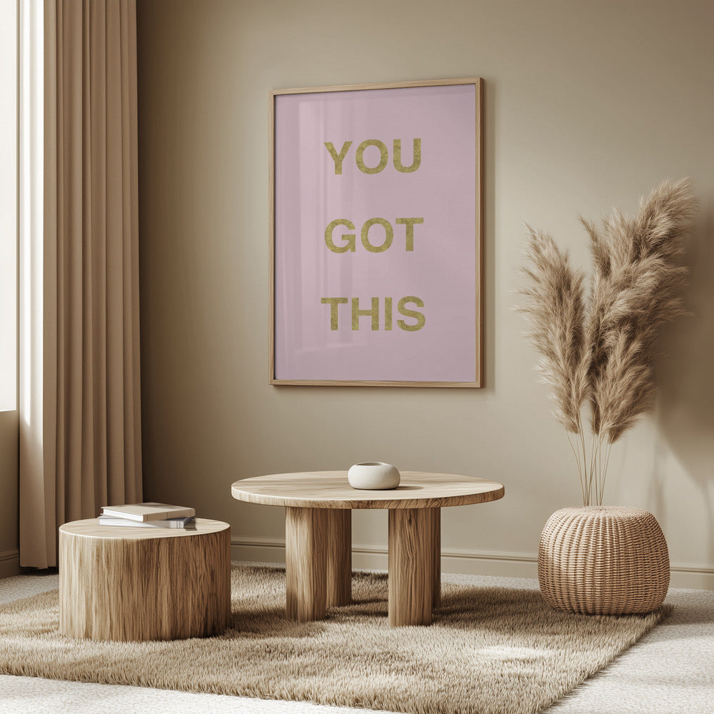 Yougotthispinkgold Ratioiso Poster