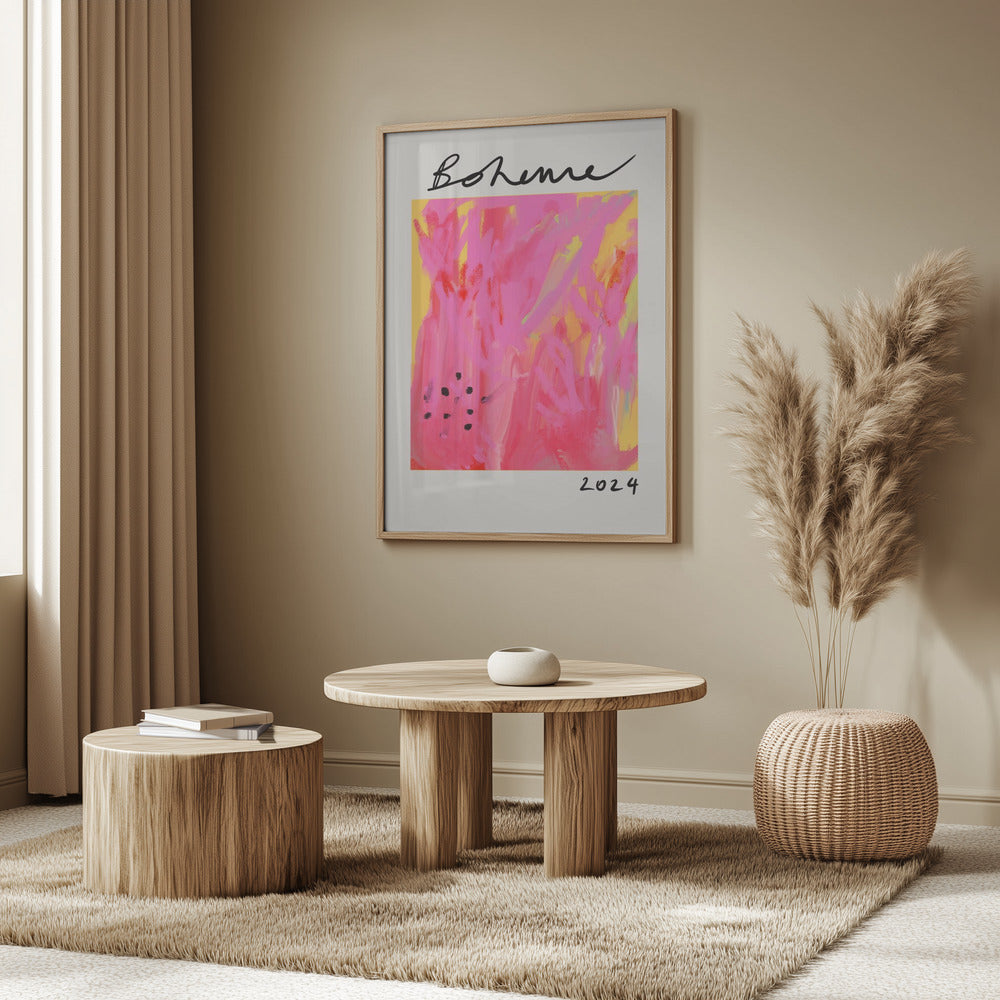 Bohemeyellow Ratioiso Poster