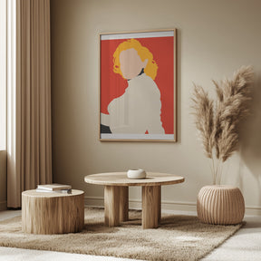 Marilyn Monroe Minimalist Pop Art Poster