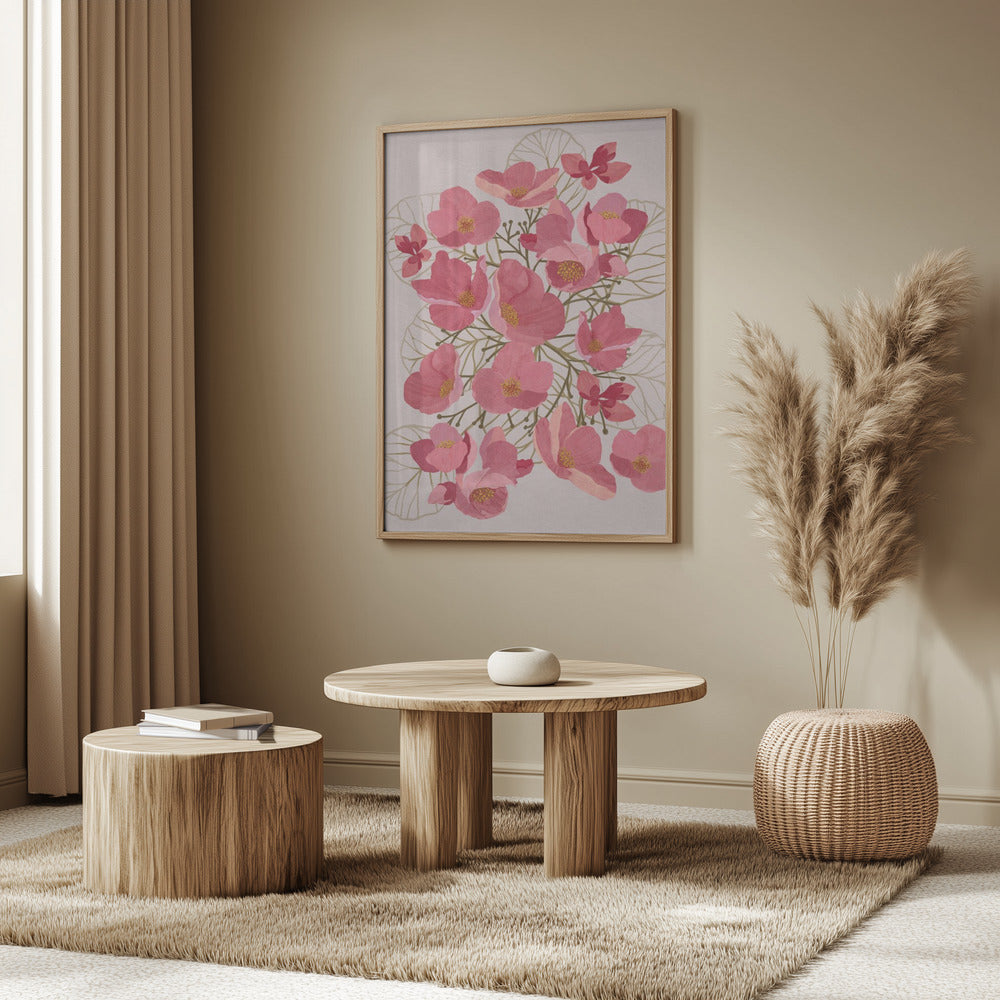 Japanese Quince Poster