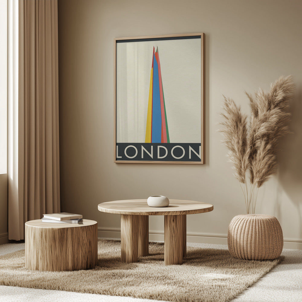 London the Shard Poster