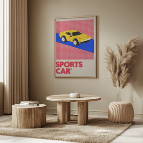 Sports Car Poster