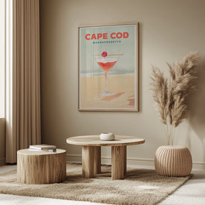 Cape Cod Cocktail Tall Poster Poster