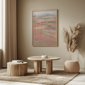 Ozias coral landscape Poster