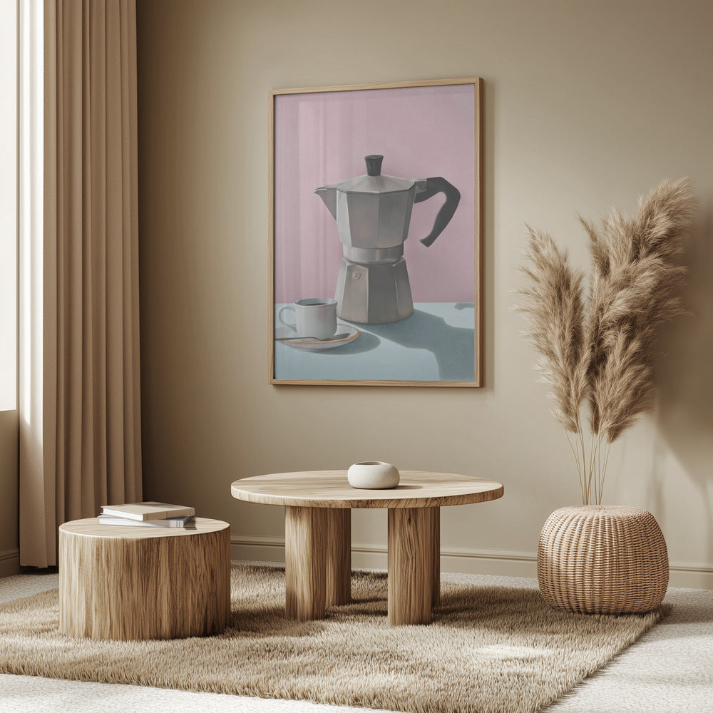 Moka Coffe Pot Poster