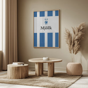 Mjölk Röd Poster