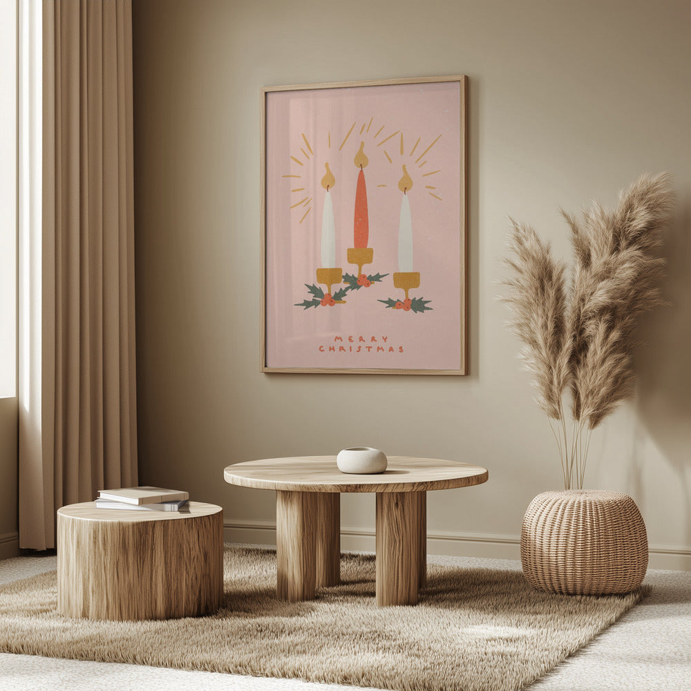 Christmas Candles Poster
