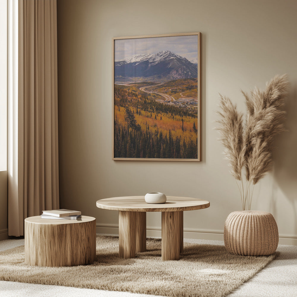 Fall in Silverthorne Poster