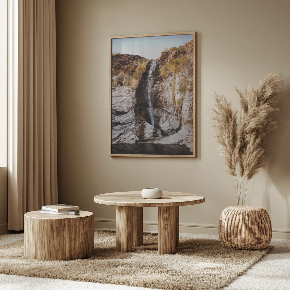 Ventana Canyon Waterfall Poster