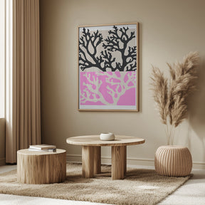 Coral (Pink) Poster