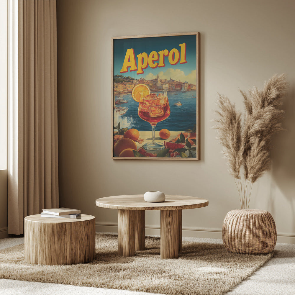 Aperol Vintage Commercial Poster