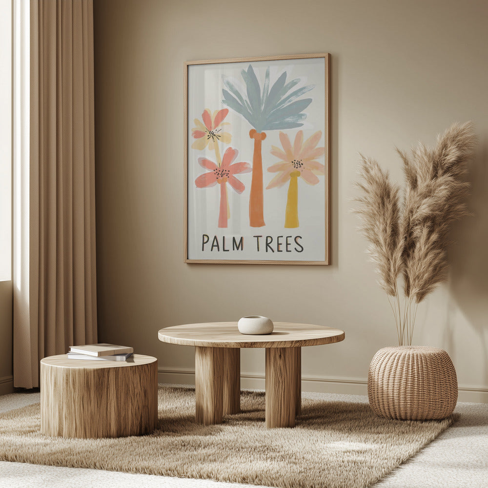 Palm Trees No 2 Poster